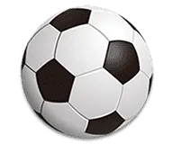 Voetbal icoon voor wedden op wedstrijden bij Betway Casino.